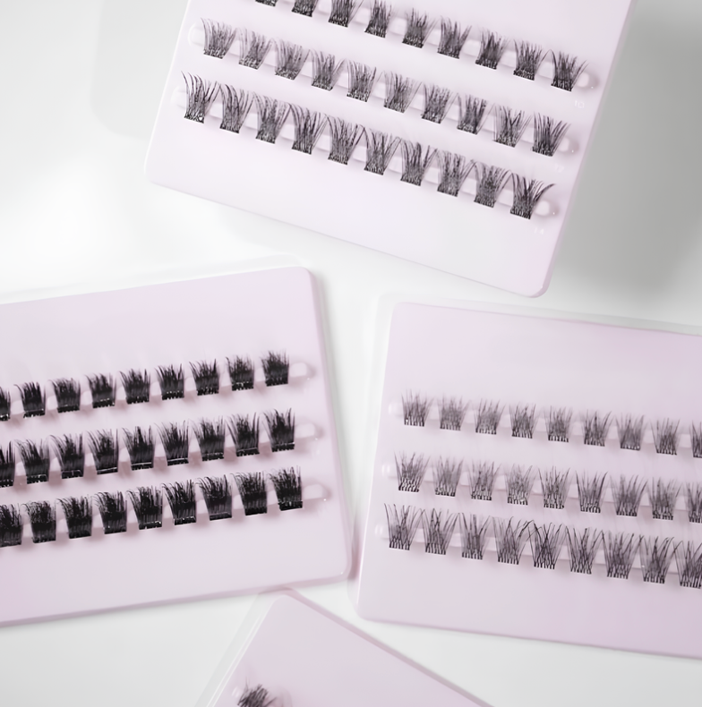 Kit de Faux Cils Pré-Collés l 1 Step-Press